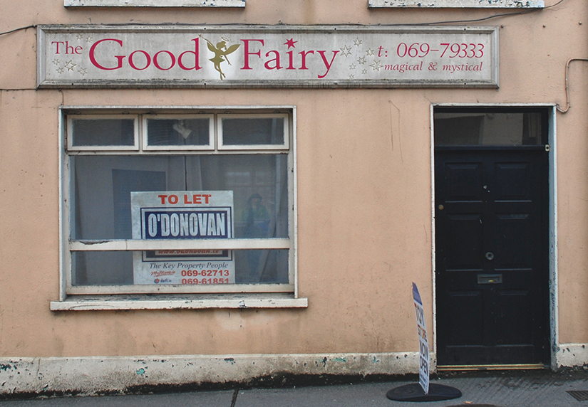 Schild von Good Fairy in Irland